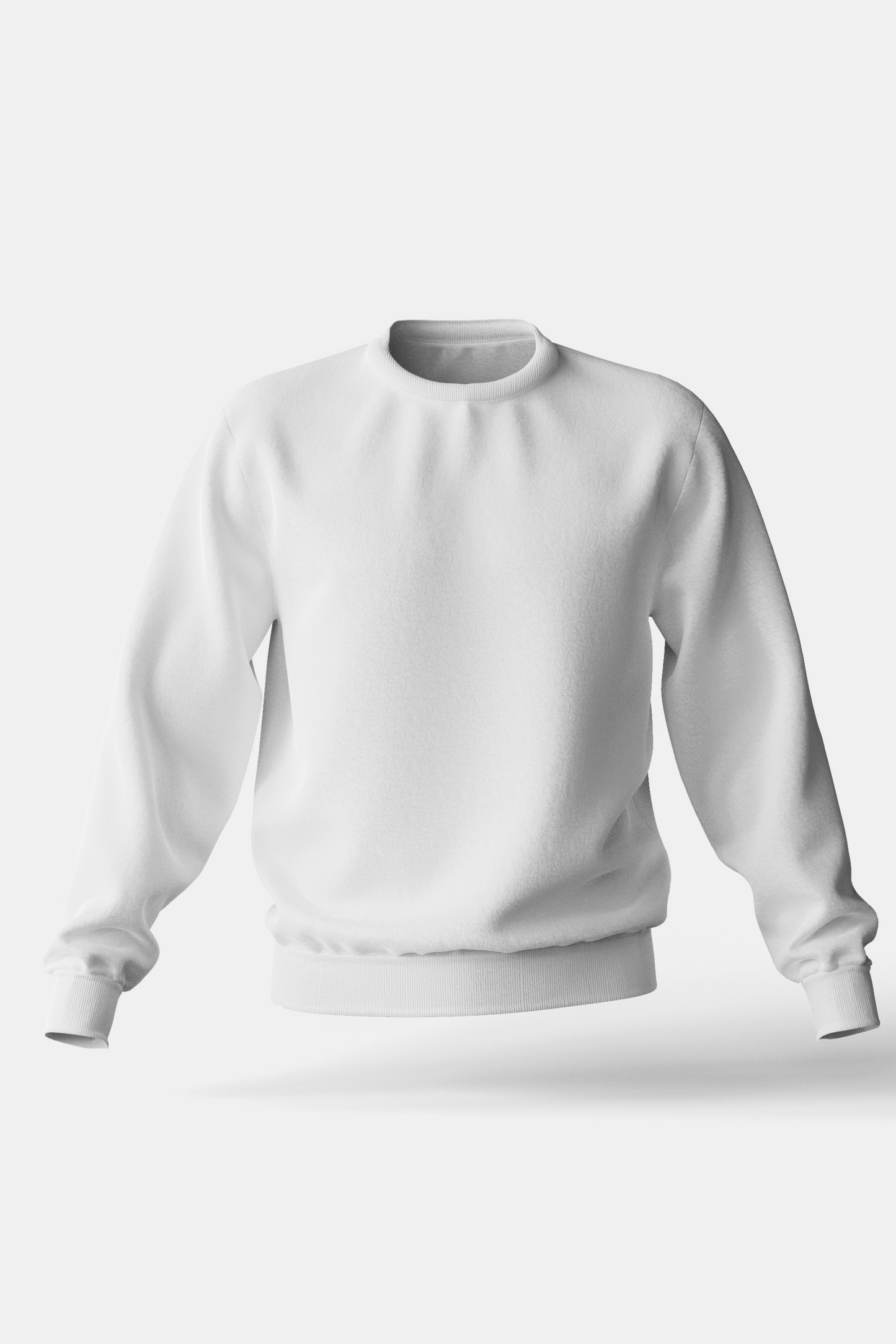 Basic White Sweatshirt