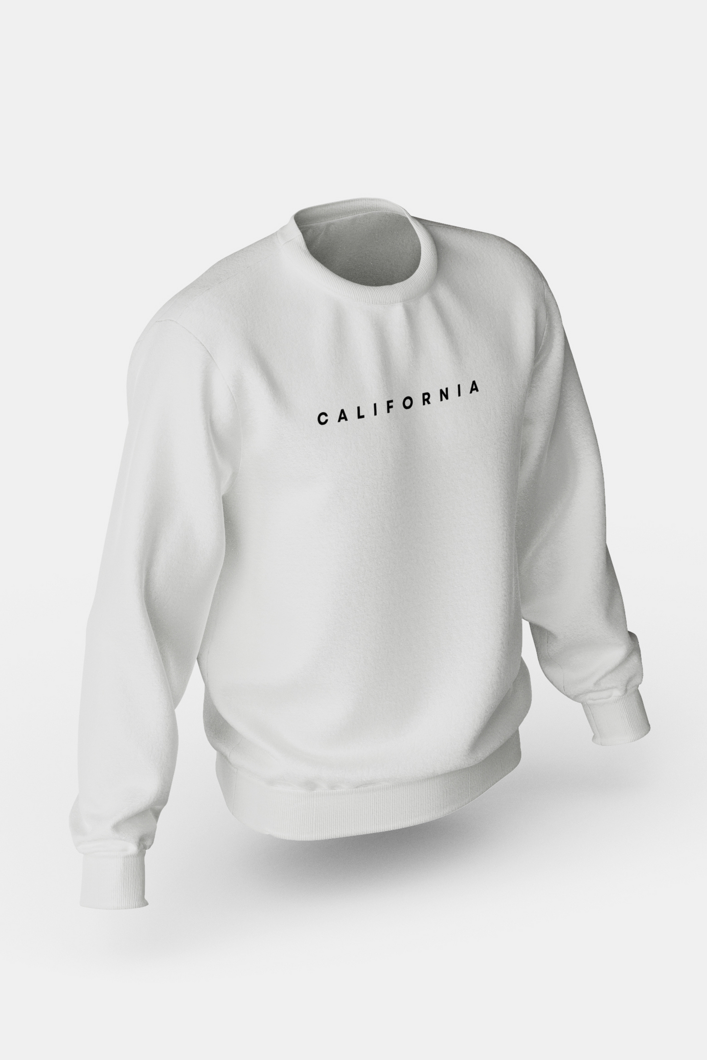 California Sweatshirt-White