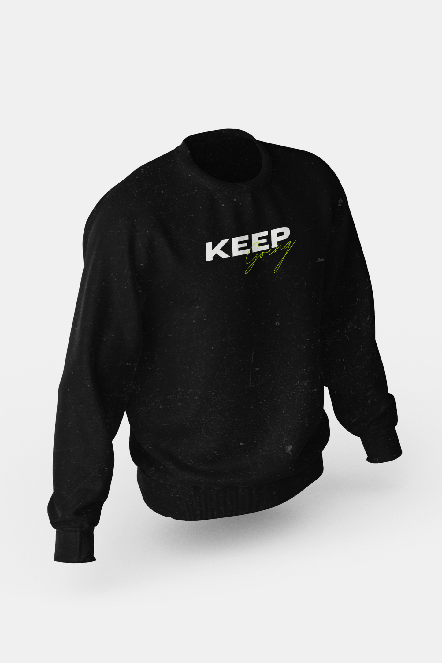 Keep going Sweatshirt (Acid wash)