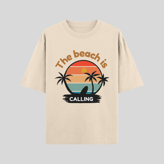 Relaxed Fit Beach Tee